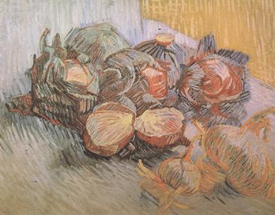 Vincent Van Gogh Still life with Red Cabbages and Onions (nn04) Sweden oil painting art